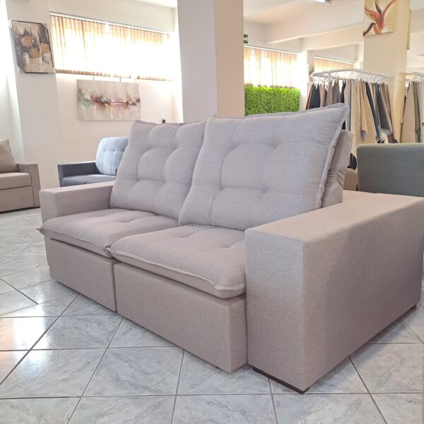 SOFÁ RETRÁTIL 2,25 X 110   TECIDO 2396