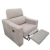 POLTRONA RELAX RECLINÁVEL AUTÓMATICA BRAÇOS 16CM TECIDO 871 - Imagem 2