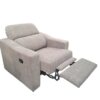 POLTRONA RELAX RECLINÁVEL AUTÓMATICA BRAÇOS 16CM TECIDO 871 - Imagem 3