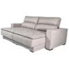 SOFÁ RETRÁTIL MADRID 2,30 X 1,10 ASSENTOS MOLAS BRAÇOS 20CM TECIDO 851 - Imagem 4