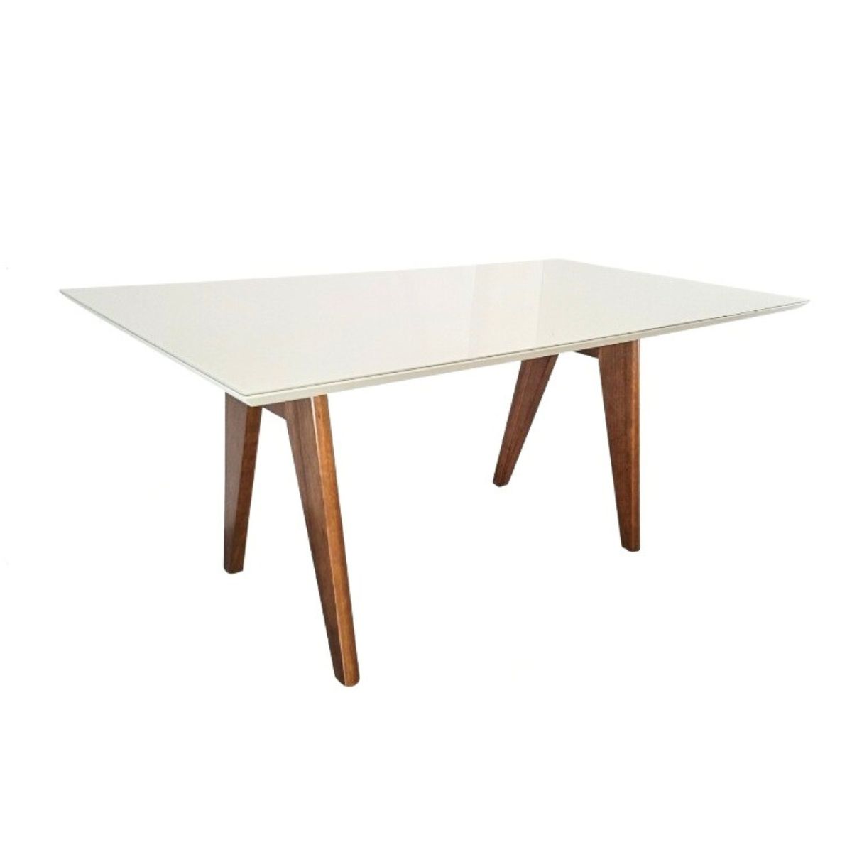 9607b1228869139ba6b253150715a4bb-1.jpg MESA XANGAI 2,00 X 1,00 AMENDOA VIDRO OFF WHITE - Imagem 1