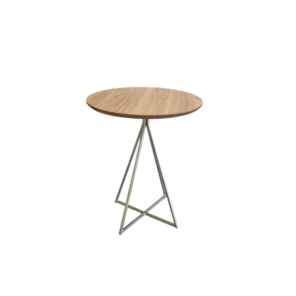 64378e150f94ceac68057f4a6c3045d0-1.jpg MESA LATERAL SENSE PIRÂMIDE TAMPO Ø 45CM LFN ALT BASE 49CM BASE ME - Imagem 1